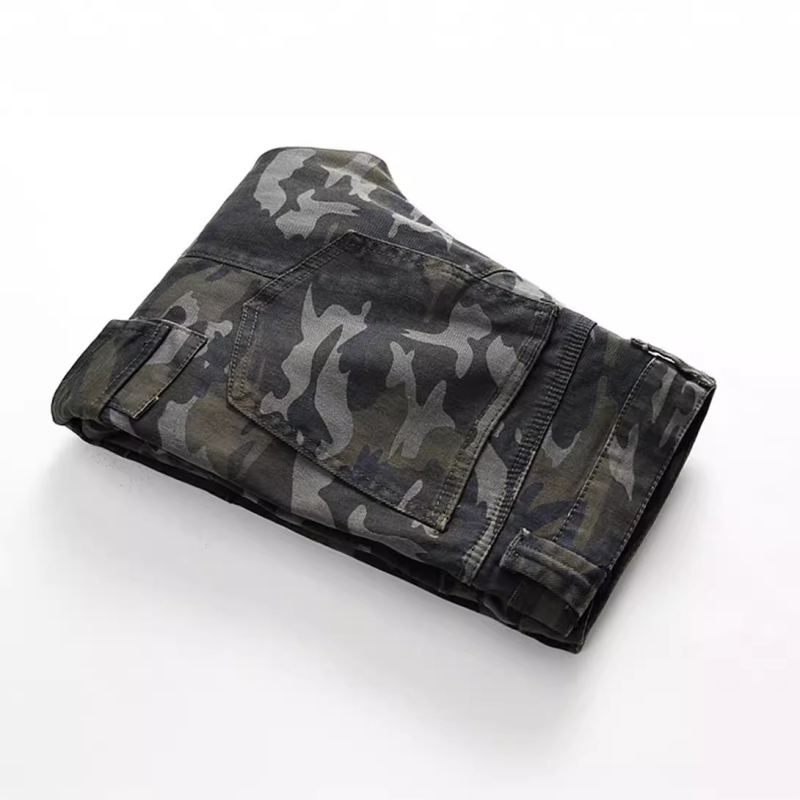 Дънки - Slim-Fit, средна талия, дънков плат 95% памук, множество джобове