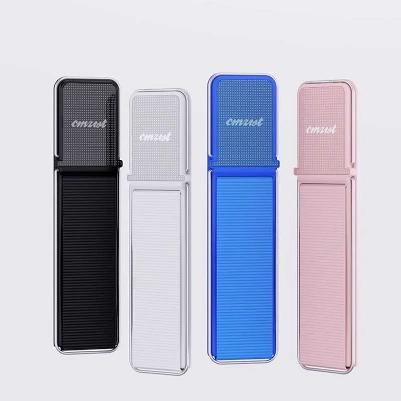 Suport pentru telefon cu inel și curea de mână – anti-cădere, ABS + bandă elastică + arc din oțel inoxidabil + bandă dublu adezivă