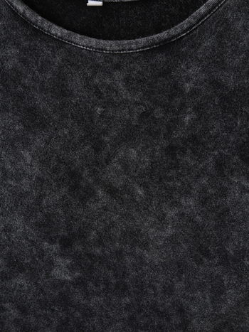 Γυναικείο Αμάνικο Τοπ – 62% Βαμβάκι / 38% Πολυεστέρας, Μονοχρωματικός print με χιονάκι και έντονα γράμματα, Καλοκαίρι 2025