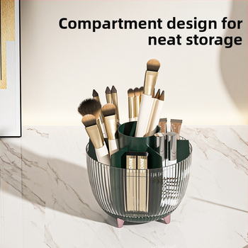 Κουτί αποθήκευσης καλλυντικών με περιστρεφόμενο καπάκι, 18L, μοντέλο 903, PP+PET