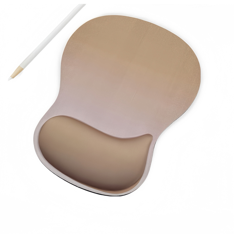 Atmiņas putu rokas balsts pelēm ar ūdens pilienu dizainu, ergonomisks, pretslīdošs, ar injekciju ražots, silikona gumijas pamats