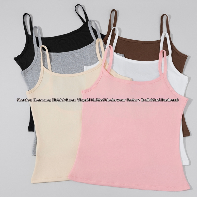 Потник от найлон, секси без гръб с разрези, дишащ, кръгло деколте, съдържание на найлон 80–90%, подходящ за всички сезони