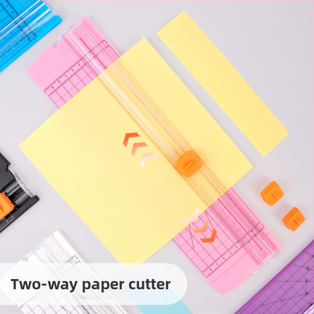 ZEQUAN κοπτήριο χαρτιού, τύπος ολίσθησης, κοπή διπλής κατεύθυνσης, μοντέλο 810, πλαστικό