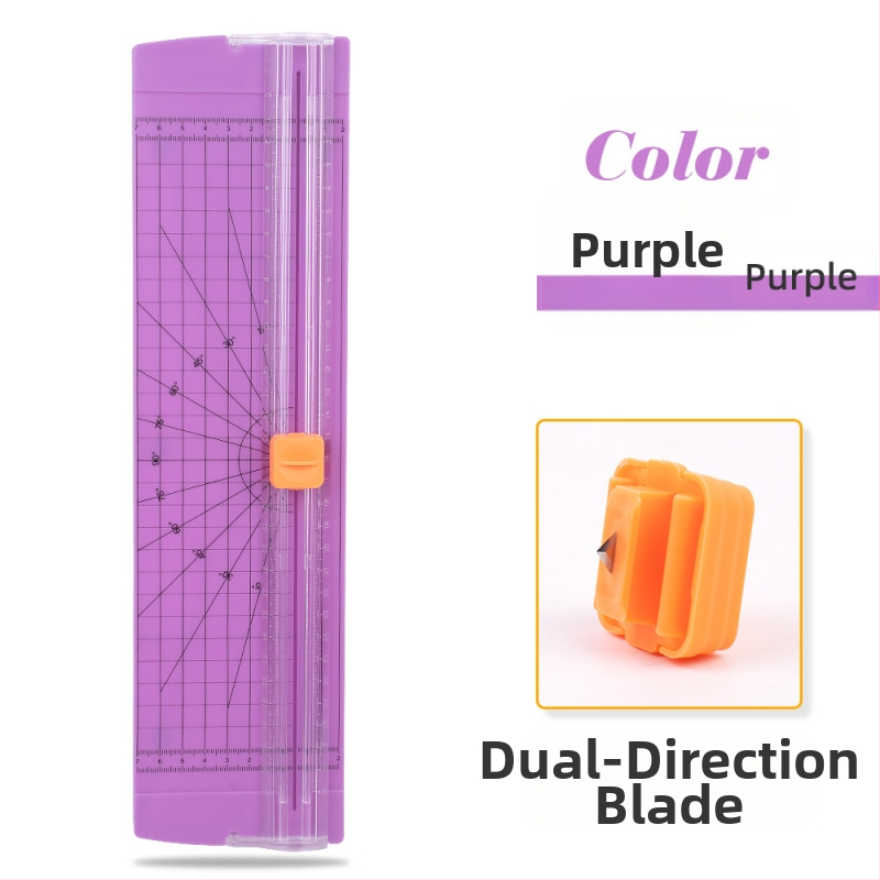 ZEQUAN κοπτήριο χαρτιού, τύπος ολίσθησης, κοπή διπλής κατεύθυνσης, μοντέλο 810, πλαστικό