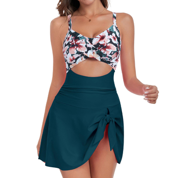 Ολόσωμο μαγιό για ενήλικες γυναίκες, ψηλή μέση, ανοιχτή πλάτη, γρήγορο στέγνωμα, ύφασμα νάιλον με υψηλή ελαστικότητα