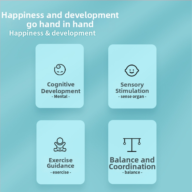 Детска дървена дрънкалка в стил Орф с 13 камбанки