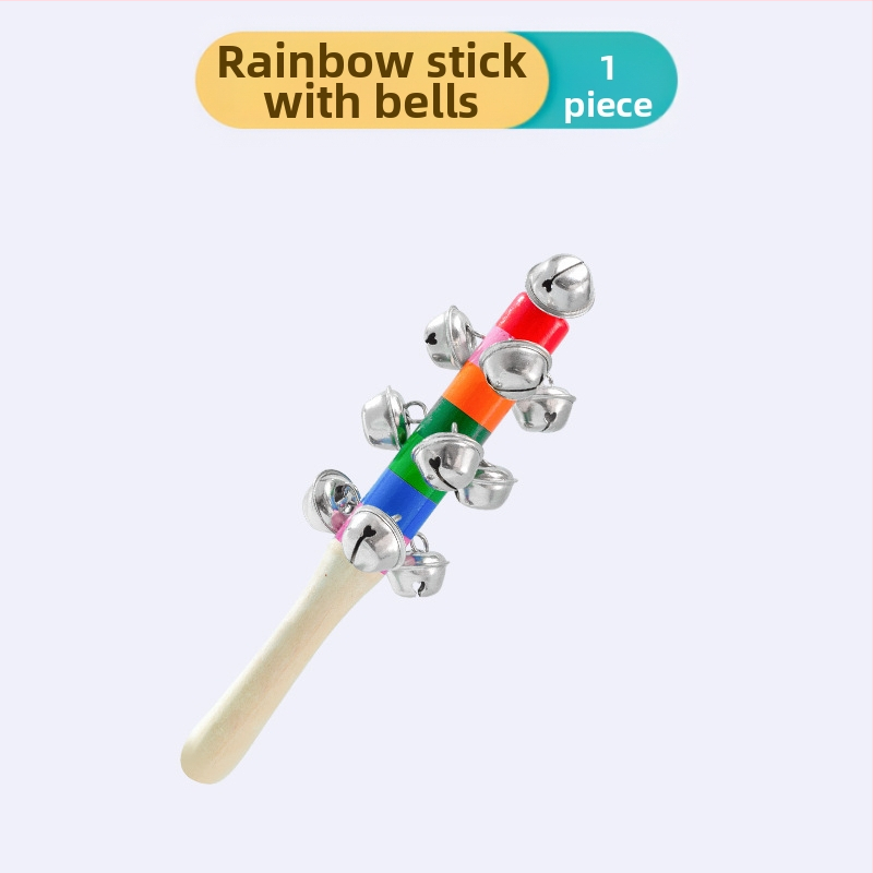 Ξύλινο παιδικό κουδουνάκι σε στυλ Όρφ με 13 καμπάνες