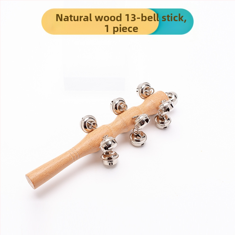 Ξύλινο παιδικό κουδουνάκι σε στυλ Όρφ με 13 καμπάνες