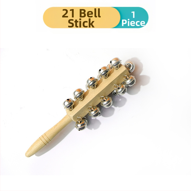 Ξύλινο παιδικό κουδουνάκι σε στυλ Όρφ με 13 καμπάνες