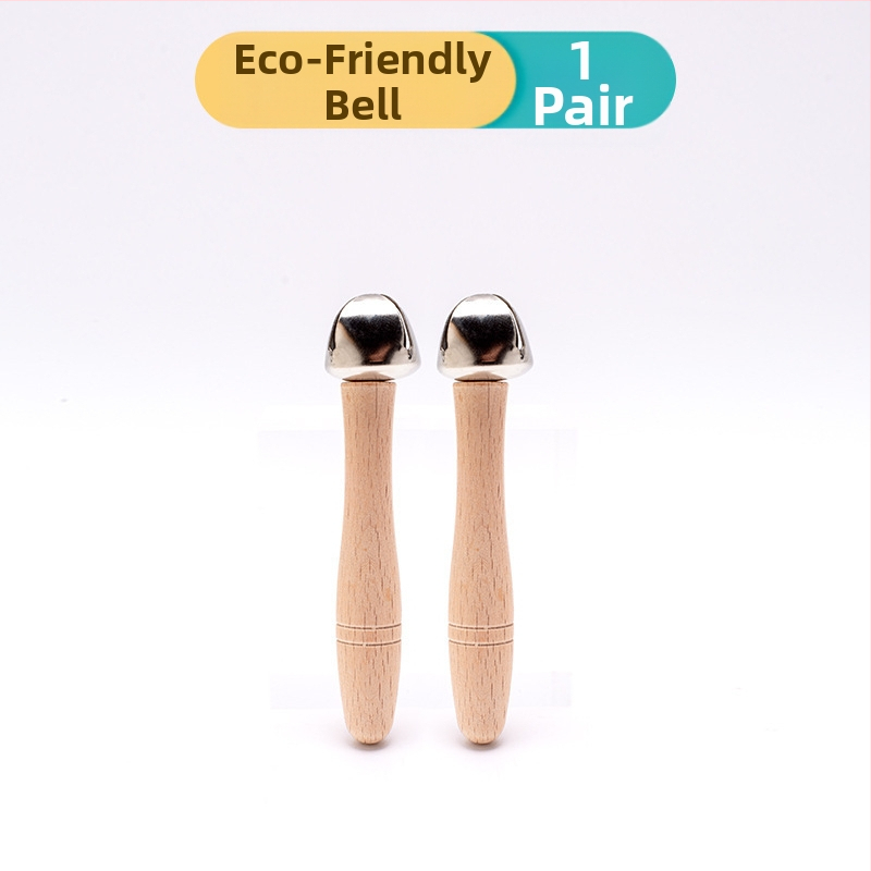 Ξύλινο παιδικό κουδουνάκι σε στυλ Όρφ με 13 καμπάνες