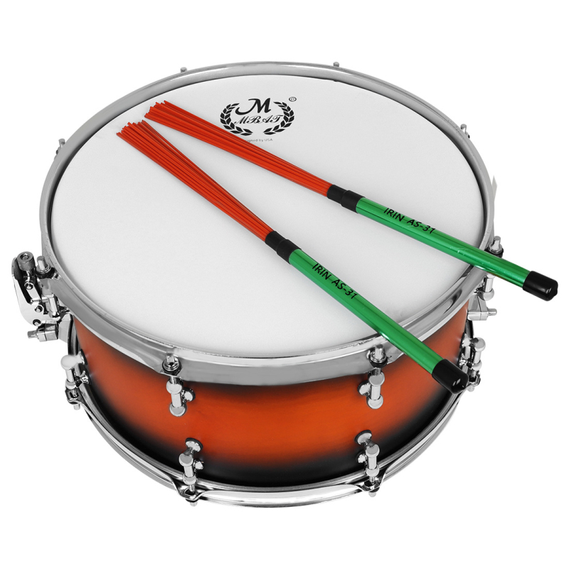 AS-31 Σετ βουρτσών τυμπάνου – Νάιλον και κράμα αλουμινίου, IRIN, Αξεσουάρ Δυτικών κρουστών, Zhejiang Προέλευση