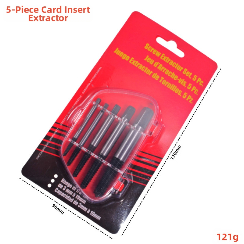 Извличач за счупени винтове за кранове и водопроводни тръби | Xinmutian, въглеродна стомана