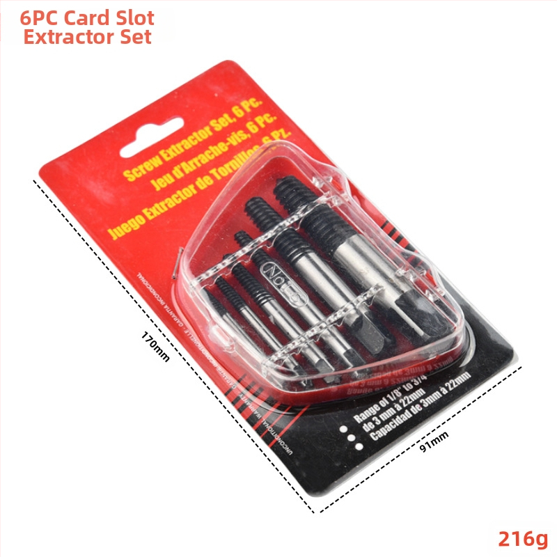 Извличач за счупени винтове за кранове и водопроводни тръби | Xinmutian, въглеродна стомана