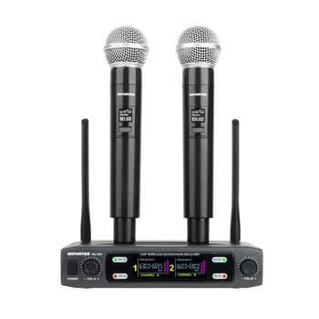 Οικιακό μικρόφωνο KTV Karaoke με LED οθόνη και ενισχυτή; εύρος απόκρισης συχνότητας 100 Hz–20 kHz; SNR ≥60 dB; ισχύς εξόδου 5 W; αποσπώμενη μπαταρία 800–1000 mAh