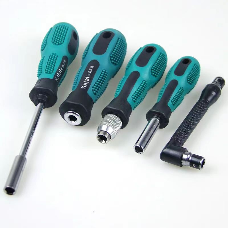 Свързващ инструмент за отвертки с адаптерна втулка и дръжкова пръчка