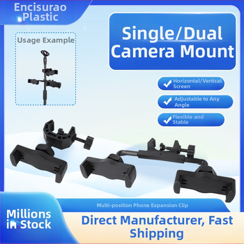 Mobilo tālruņa turētāja aksesuāri - universāli, no plastmasas (Tips: mobilo telefonu turētāja aksesuāri; Materiāls: plastmasa; Stils: universāls)