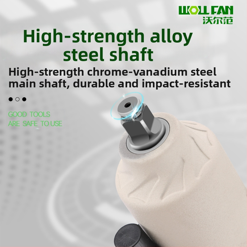 Индустриален клас 1/2-инчов пневматичен гаечен ключ със сет от гнезда, висок въртящ момент