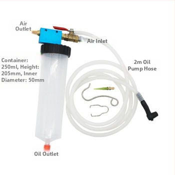 Пневматична машина за смяна на спирачна течност за автомобили – инструмент за пълнене и изпускане