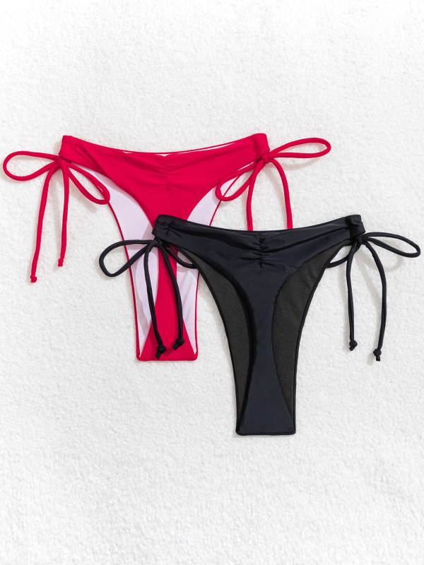 Γυναικείο μπικίνι μαγιό με ρυθμιζόμενες τιράντες και κορδόνι, νάιλον ύφασμα με επένδυση πολυεστέρα, βάρος 44 g