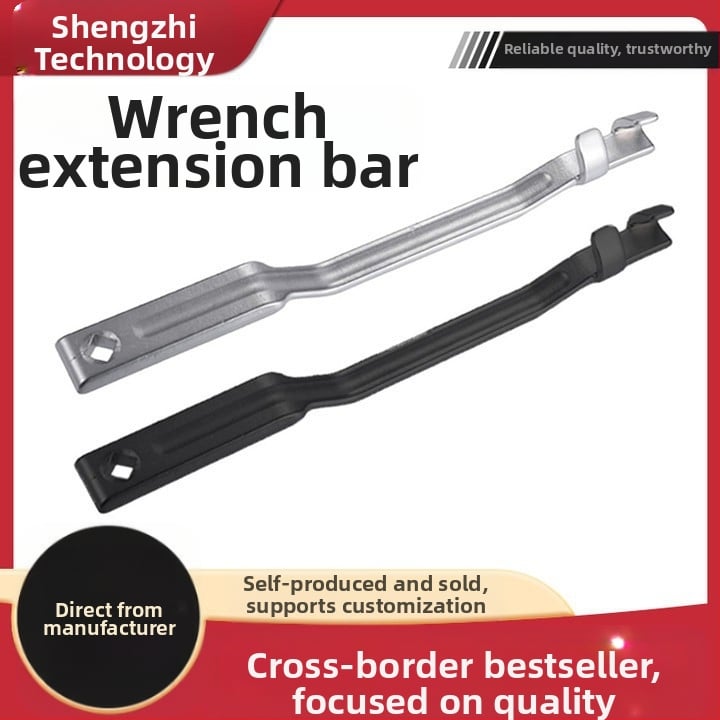 Разширителен прът за гаечен ключ за електрически гайковерт, 45# стомана, 0,75 кг, универсален удължителен инструмент