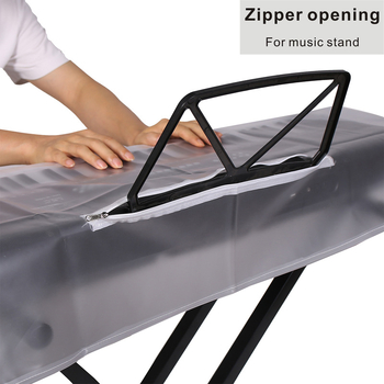 Κάλυμμα ηλεκτρικού πιάνου, συνθετικά υλικά, μοντέλο KC-88, μάρκα Chuanmei, συσκευασία: διαφανής PVC σακούλα