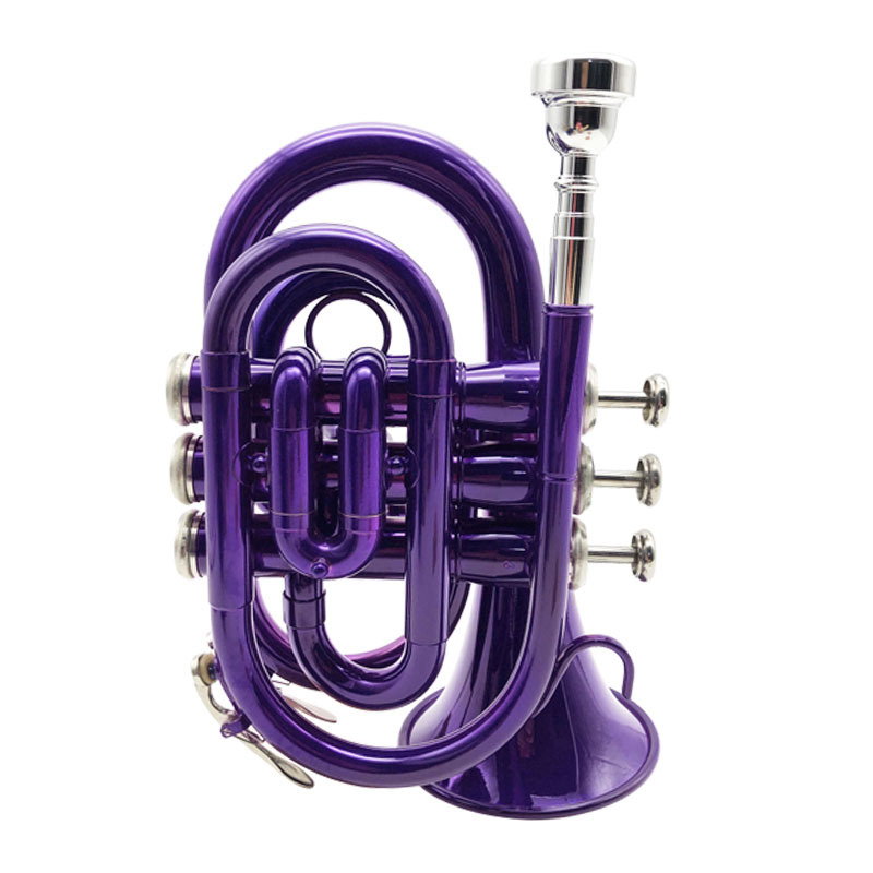 Труба с Drop B тоналност, лаковано златно покритие, модел 01