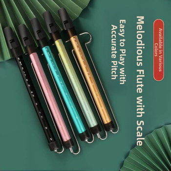 Флейта със плъзгащ дизайн, единична спецификация, опакована в кутия, за музикални инструменти