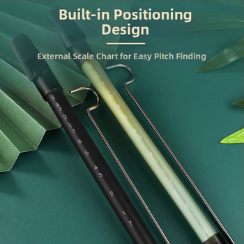 Флейта със плъзгащ дизайн, единична спецификация, опакована в кутия, за музикални инструменти