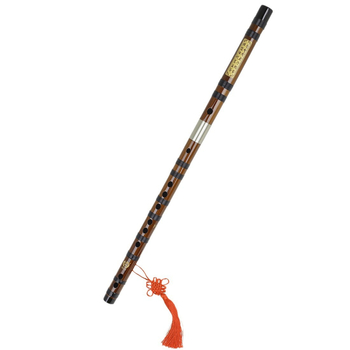 Флейта - Бамбукова хоризонтална флейта за начинаещи, модел ZD-03, клавиши F C G E D, произход Zhejiang