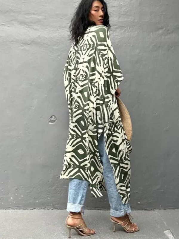 Γυναικείος παραλιακός cardigan από rayon, με 100% βαμβακερή επένδυση, 280 g, κατάλληλο για κολύμβηση και βάδισμα σε ρηχά νερά