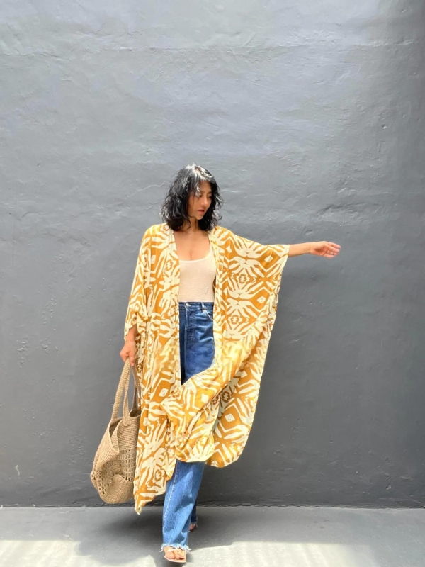 Γυναικείος παραλιακός cardigan από rayon, με 100% βαμβακερή επένδυση, 280 g, κατάλληλο για κολύμβηση και βάδισμα σε ρηχά νερά