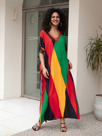 Καλύμματα παραλίας από ρεϊόν με εκτύπωση, επένδυση από βαμβάκι, 300 g/m², κατάλληλο για κολύμβηση και βάδισμα στα νερά