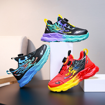 Bērnu skriešanas apavi ar sietveida augšdaļu, elpojoši, pretslīdes, nodilumizturīgi, MD zole, 4-16 gadu vecuma grupai