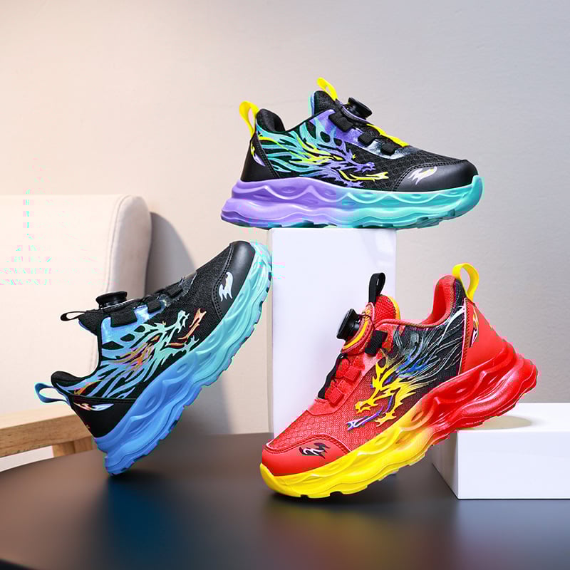 Bērnu skriešanas apavi ar sietveida augšdaļu, elpojoši, pretslīdes, nodilumizturīgi, MD zole, 4-16 gadu vecuma grupai