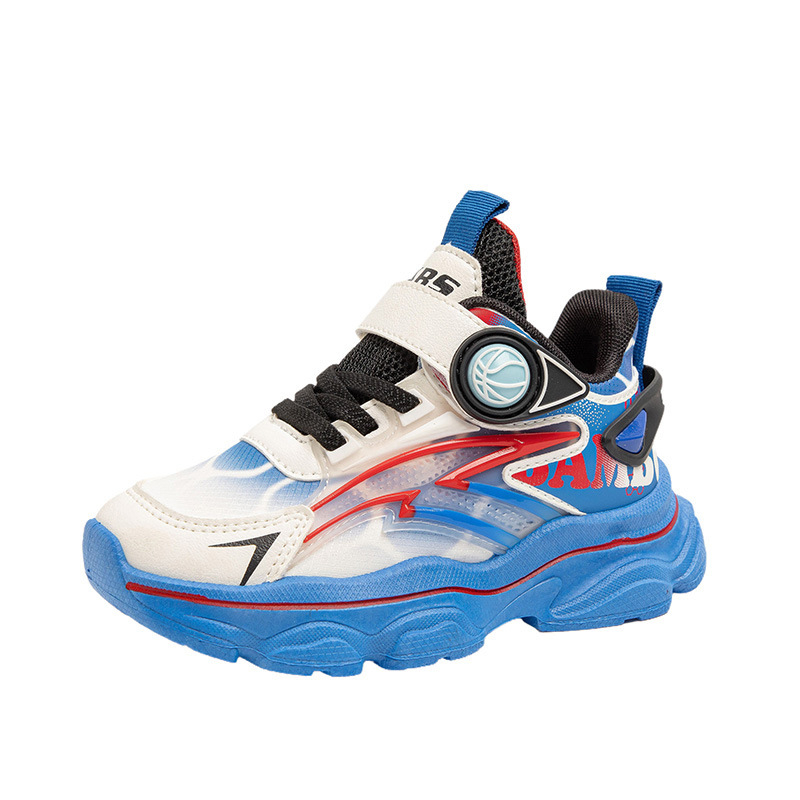 Bērnu sporta apavi ar sintētisko ādu, fliša odere, Velcro aizdare, EVA zole, universāls, ziemas/rudens/pavasara sezonai