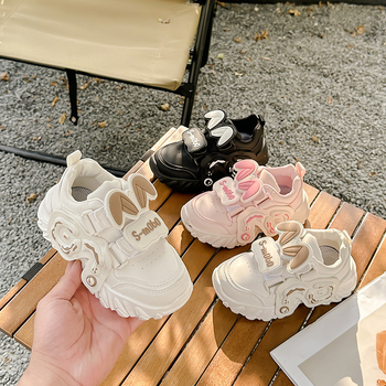 Bērnu sporta kurpes, PU augšējā daļa, gumijas zole, pretslīdēšana, silti un izturīgi, aizdare ar Velcro, bērniem 4–12 gadi