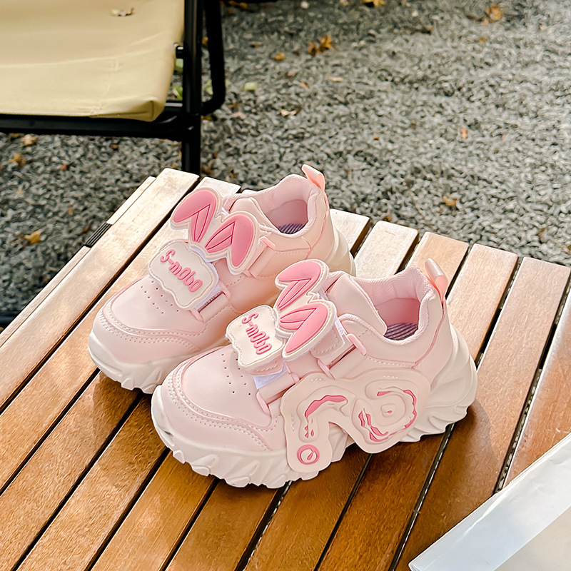 Bērnu sporta kurpes, PU augšējā daļa, gumijas zole, pretslīdēšana, silti un izturīgi, aizdare ar Velcro, bērniem 4–12 gadi