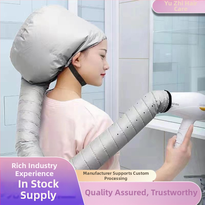 Капачка за сушене на коса за домашна употреба, с дизайн на лента за глава — топъл въздух за грижа, стилизиране и третиране, подходяща за къдрава и боядисана коса