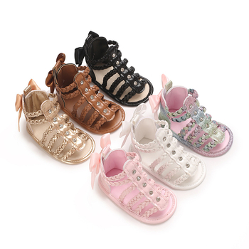 Νήπια Παπούτσια για Κορίτσια με PU Άνω, Αναπνεύσιμα, Αντιολισθητικά, Velcro Κλείσιμο, Καλοκαιρινά Παπουτσάκια Στυλ Πριγκίπισσα