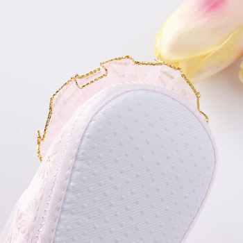 Dječje cipele s mekim dnom, prozračne, protuklizne, elastični remen, stil princeze