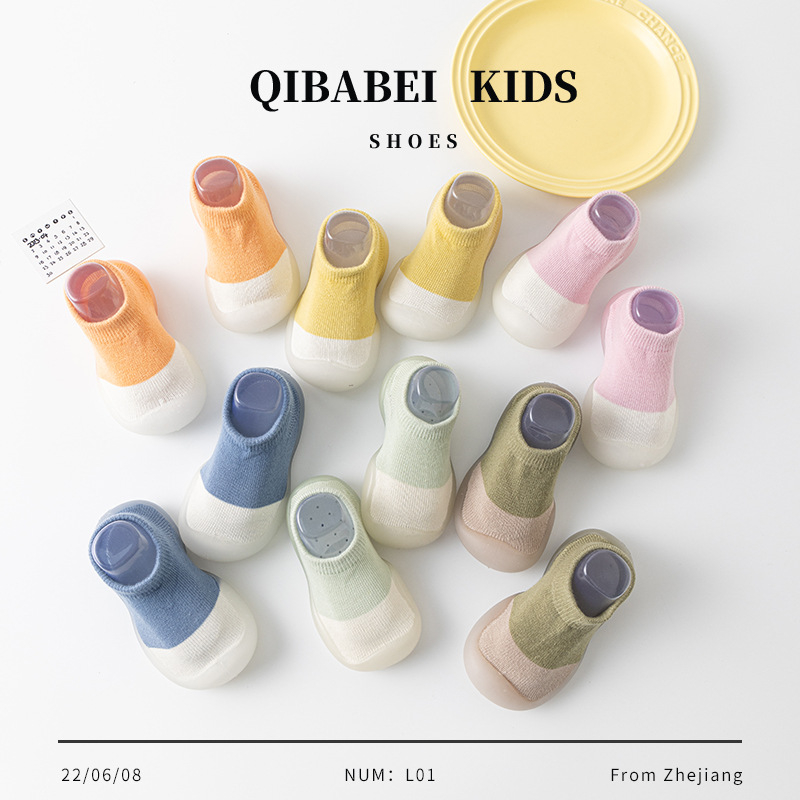 Bērnu apavi staigāšanai – mīksta zole, elpojošs kokvilnas augšējais materiāls, pretslīdēšanas zole, izšuvumi, 12–36 mēneši