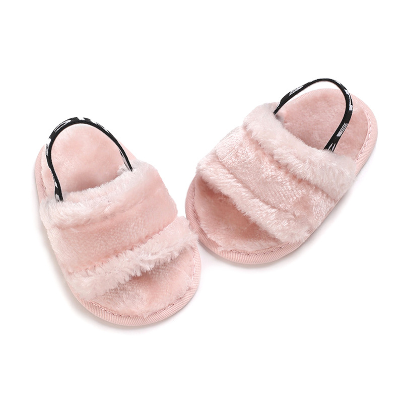 Bebi tenisice s mekanim potplatom i plišanim gornjim dijelom, EVA ulošak, PU unutrašnjost, za unutarnju upotrebu