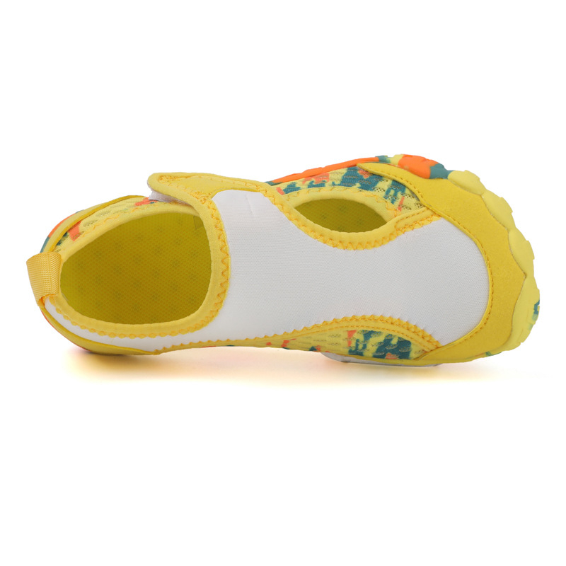 Dječje cipele za vodene aktivnosti i plivanje - protuklizna gumena potplat, gornji dio od Lycra, kopčano zatvaranje, niski kroj, unutarnja tkanina od pamuka