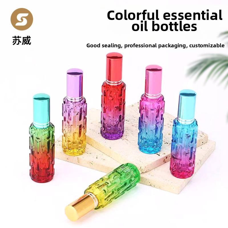 Bočica parfema, staklena, završetak sprejem, prazna bočica, Solvay marka, podrijetlo Jiangsu