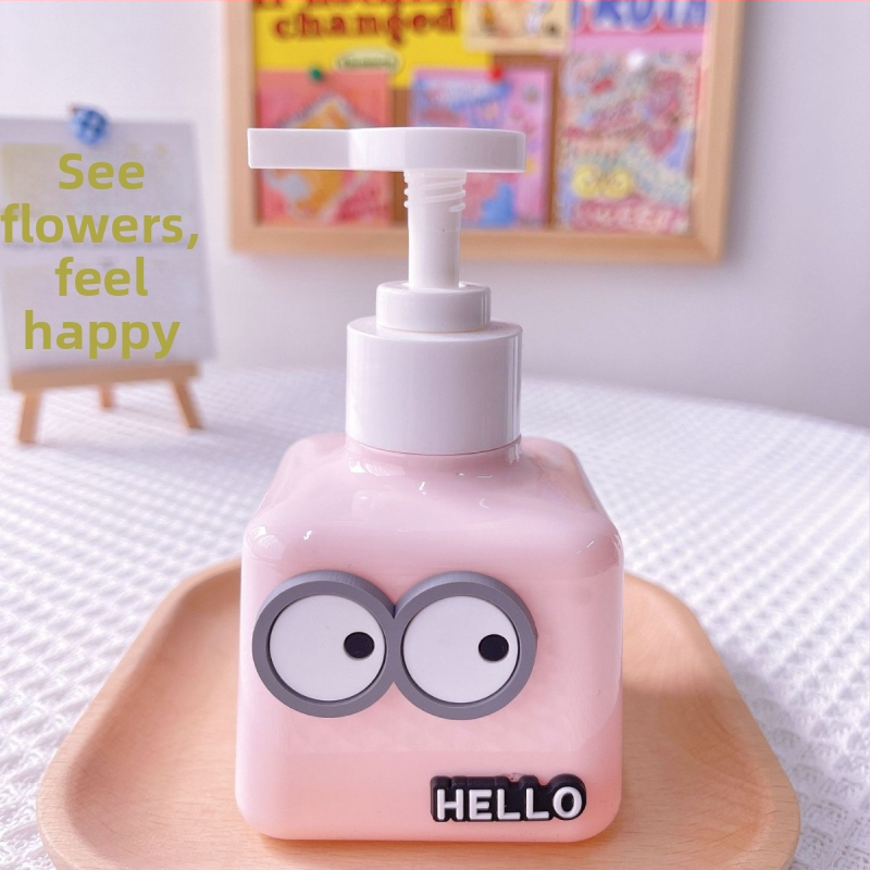 Μπουκάλι με αντλία για υγρά – φορητό, με σχέδιο με υπο-πακεταρίσματος, κατάλληλο για απολυμαντικό χεριών, σαμπουάν, αφρόλουτρο, λοσιόν και λάδι καθαρισμού