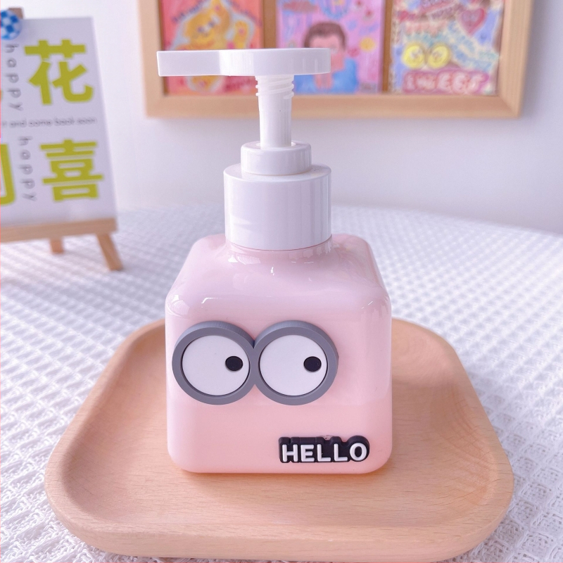 Μπουκάλι με αντλία για υγρά – φορητό, με σχέδιο με υπο-πακεταρίσματος, κατάλληλο για απολυμαντικό χεριών, σαμπουάν, αφρόλουτρο, λοσιόν και λάδι καθαρισμού