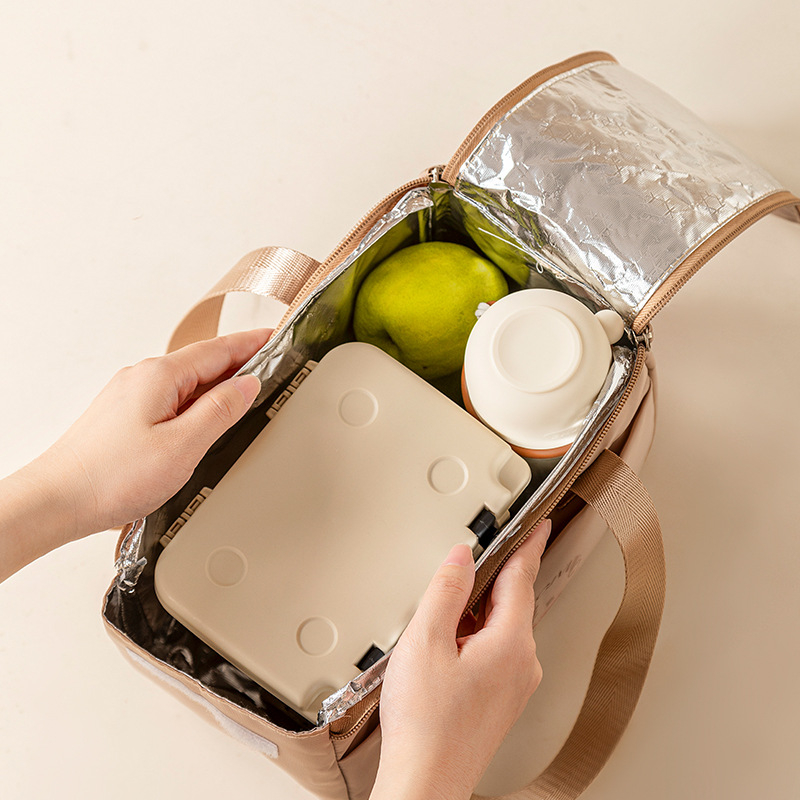 Torba za ručak | Poliester, moderni minimalistički dizajn, izolirana termalna funkcija, Model 002, univerzalna namjena