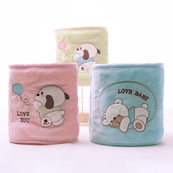 Новородено коремно увиване, памучен материал с подплатен флис, марка DoDojami/Doodle Jamie, защита на корема за бебета 0–12 месеца