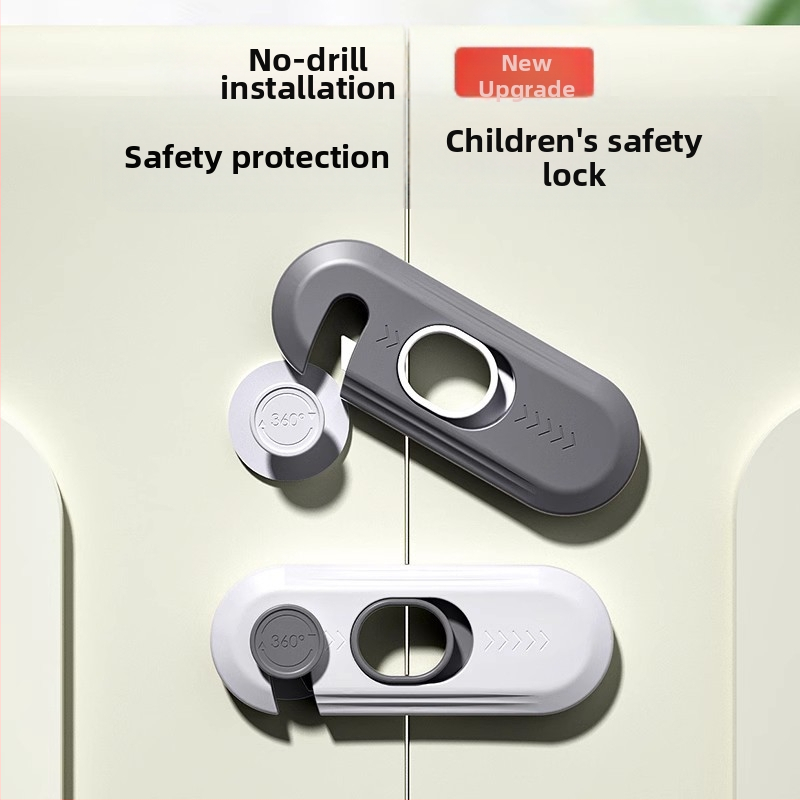Ασφαλές παιδικό κλείδωμα για ντουλάπες και παράθυρα, μοντέλο X-5, ABS πλαστικό, Levy Poetry, εφαρμογή: ντουλάπες και παράθυρα, στυλ μοντέρνο απλό
