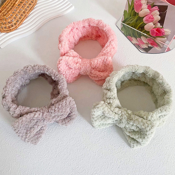 Κορδέλα κεφαλής για πλύσιμο προσώπου με φιόγκο, κορεατικό στυλ, καρό μοτίβο, άνοιξη 2025 (Στυλ: Κορεάτικο; Τύπος: Κορδέλα για πλύσιμο προσώπου; Διακόσμηση: Φιόγκος; Μοτίβο: Καρό; Έτος/Σεζόν: Άνοιξη 2025)